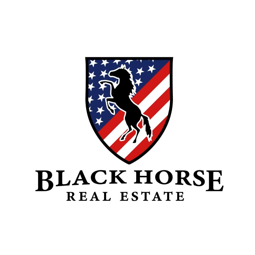 Black Horse Real Estate Logo