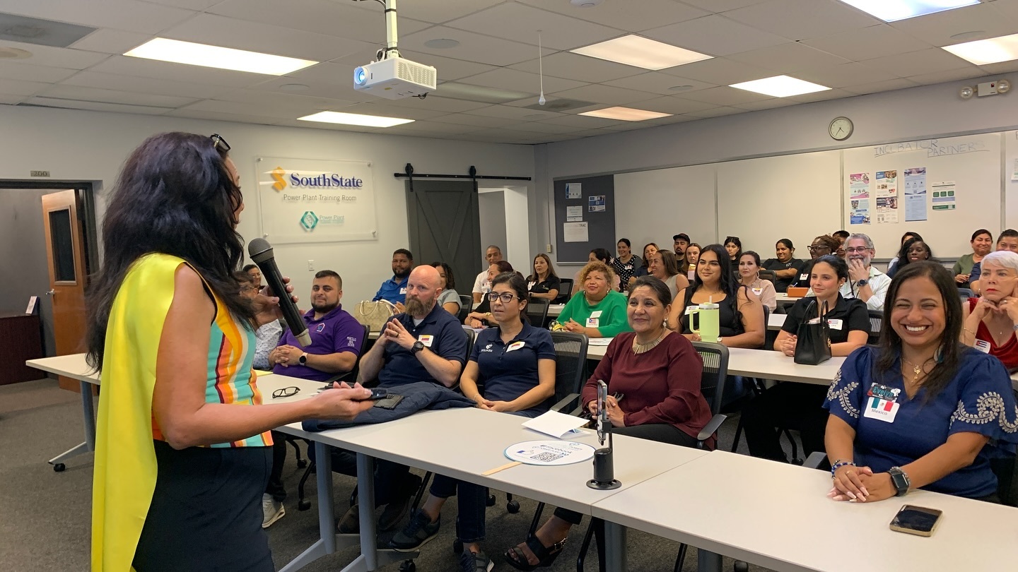 An Education class at the Power Plant Business Incubator