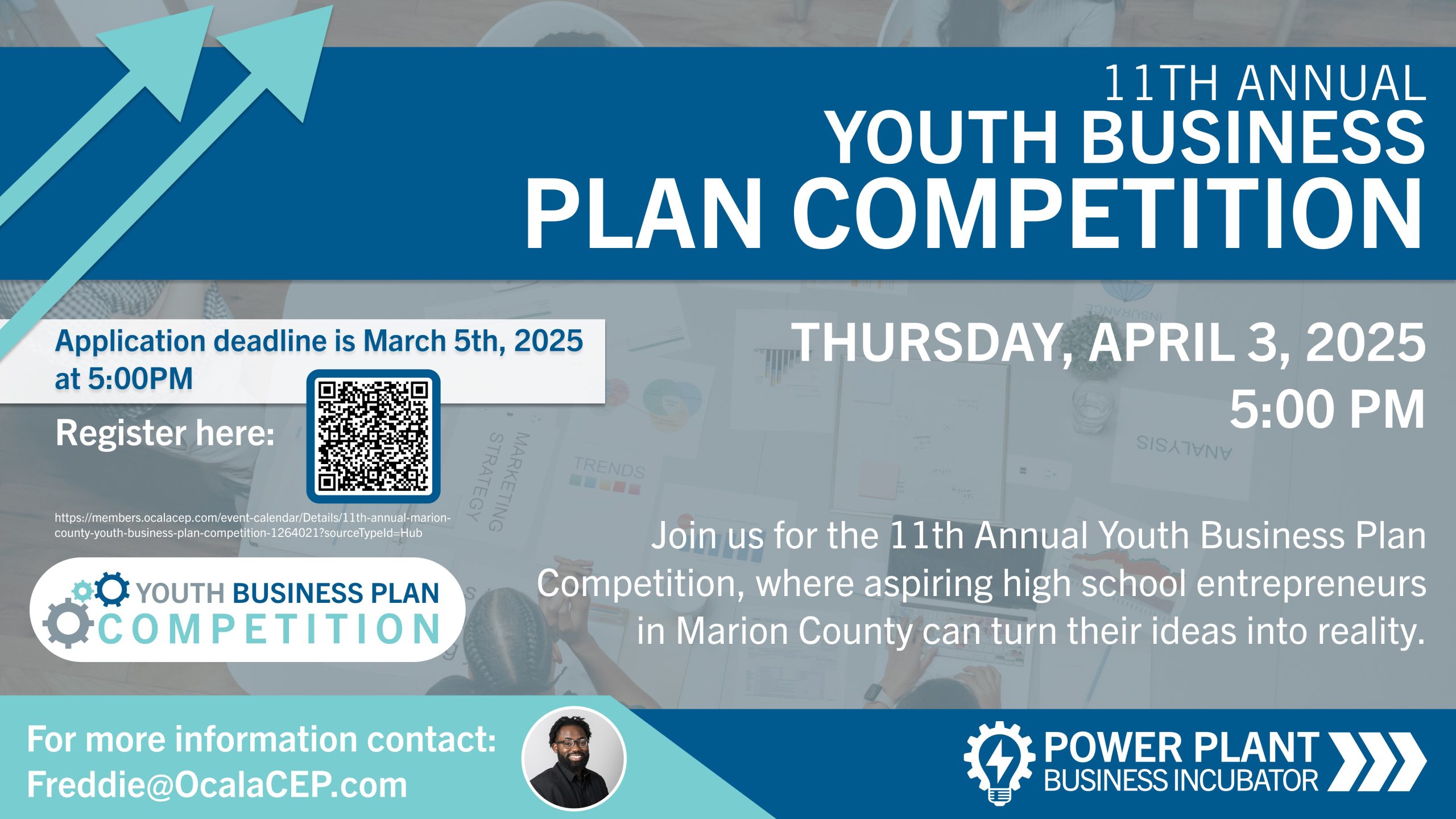 Youth Business Plan Competition Flyer